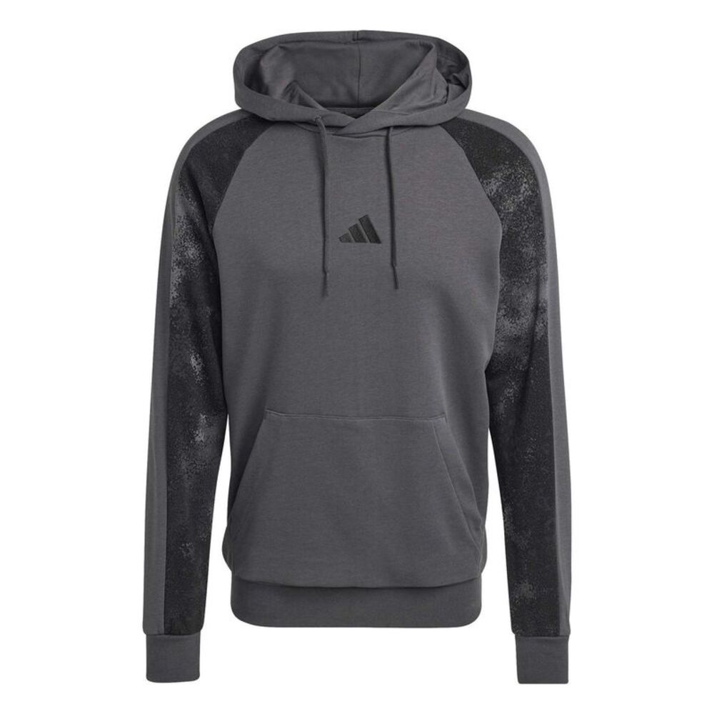 Adidas Mens Camo Pullover Hoodie / Gray Camo